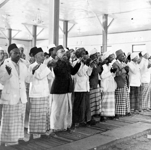 Indonesians Praying for Quaid-e-Azam in Jakarta, 14th September 1948